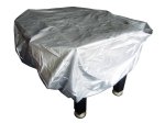 Outdoor Foosball Table Cover in Silver by Berner Billiards<br>FREE SHIPPING