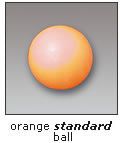 Garlando Standard Orange Replacement Balls - $3.99 each