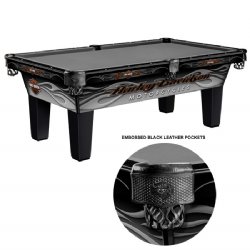 H-D® 8 Foot Radical Flames Pool Table ~ Harley-Davidson®