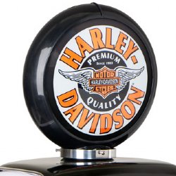 H-D Winged Bar & Shield Gas Pump Display Case - Harley-Davidson®