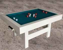 Outdoor All Weather Slate Bumper Pool Table by GRC<BR>FREE SHIPPING