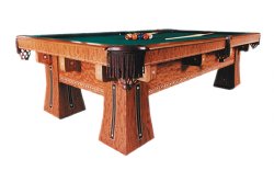 The Kling 8 foot Pro Pool Table by Golden West<BR>Floor Model - Florida delivery only