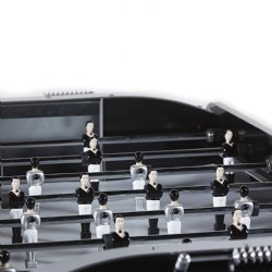 Rene Pierre Match Foosball Table in Black<br>FREE SHIPPING