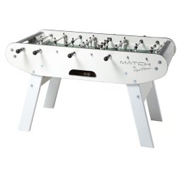 Rene Pierre Match Foosball Table in White<br>FREE SHIPPING