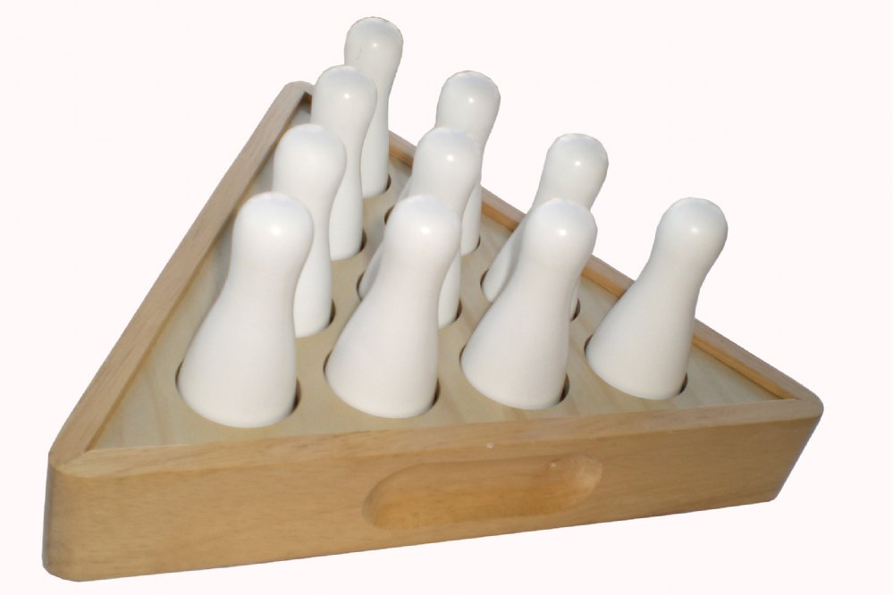 shuffleboard pins