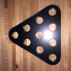 Pinsetter for Shuffleboard Bowling Pins (Pins optional) - New Larger Size