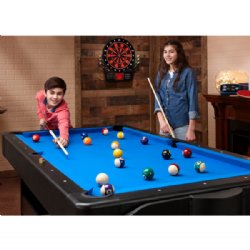 Pockey 3 in 1 Pool, Air Hockey & Ping Pong Table with Red Cloth by FatCat <BR>FREE SHIPPING