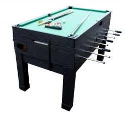 13 in 1 Combination Game Table in Black<BR>FREE SHIPPING - ON SALE