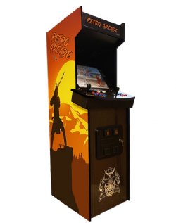 Full Size Retro Arcade Side by Side Video Game Machine - 3000 Games<BR>FREE SHIPPING