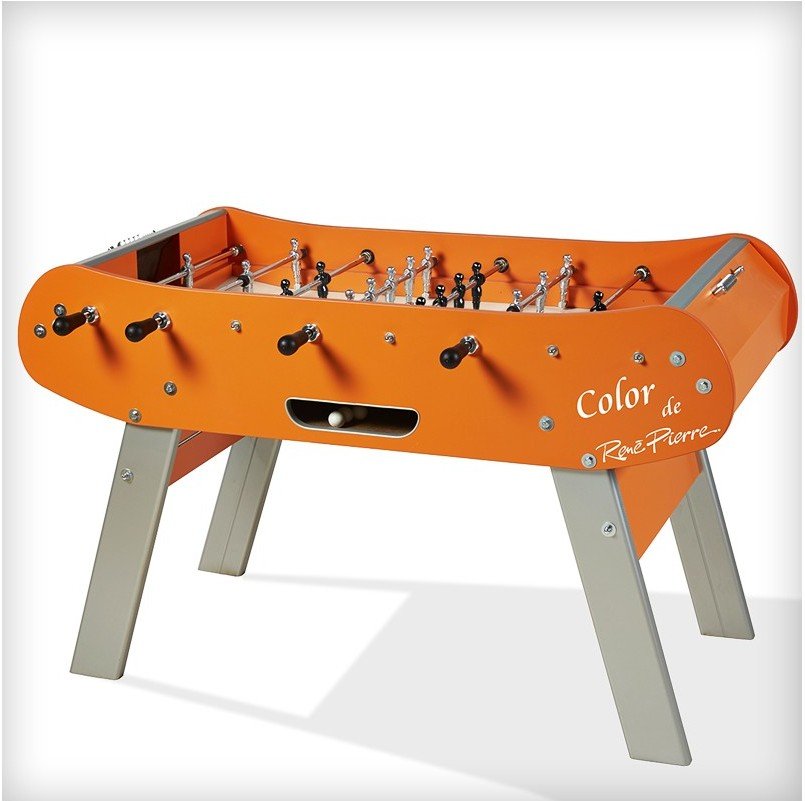 René Pierre Color Orange Foosball Table FREE SHIPPING
