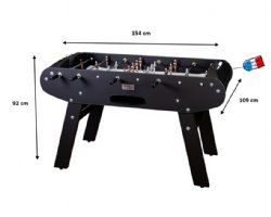 René Pierre Onyx Foosball Table in Black Matte<br>FREE SHIPPING - 1 LEFT