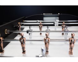 René Pierre Onyx Foosball Table in Black Matte<br>FREE SHIPPING - 1 LEFT