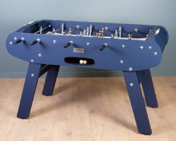 René Pierre Onyx Foosball Table in Marine Blue<br>FREE SHIPPING