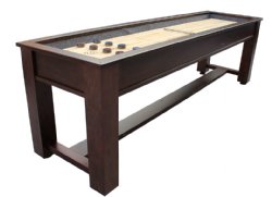 "The Rustic" 9, 12, 14 or 16 foot Shuffleboard Table by Berner Billiards - FREE SHIPPING