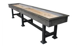 "The Urban" Shuffleboard Table in Midnight - available in 9, 12, 14 or 16 foot by Berner Billiards <BR>FREE SHIPPING