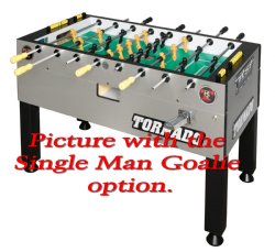 Tornado Platinum Tour Edition T-3000 Coin-Op Foosball Table<br>FREE SHIPPING