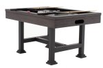 "The Urban" Rectangular SLATE Bumper Pool Table in Midnight Black  by Berner Billiards<BR>FREE SHIPPING