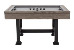 "The Urban" 3 in 1 - Rectangular SLATE Bumper Pool, Card & Dining Table in Silver Mist  by Berner Billiards<BR>FREE SHIPPING