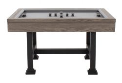 "The Urban" Rectangular SLATE Bumper Pool Table in Silver Mist  by Berner Billiards<BR>FREE SHIPPING