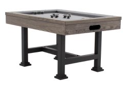 "The Urban" Rectangular SLATE Bumper Pool Table in Silver Mist  by Berner Billiards<BR>FREE SHIPPING