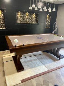 7 foot Venetian Air Hockey by Dynamo <br>FREE SHIPPING<BR>ON SALE - CALL OR EMAIL - PRICES TOO LOW TO LIST