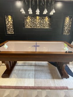 7 foot Venetian Air Hockey by Dynamo <br>FREE SHIPPING<BR>ON SALE - CALL OR EMAIL - PRICES TOO LOW TO LIST