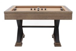 "The Weathered" 3 in 1 - Rectangular SLATE Bumper Pool, Card & Dining Table in Desert Sand by Berner Billiards<BR>FREE SHIPPING