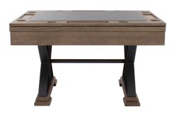 "The Weathered" 3 in 1 - Rectangular SLATE Bumper Pool, Card & Dining Table in Desert Sand by Berner Billiards<BR>FREE SHIPPING