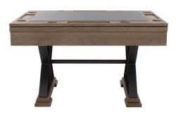 "The Weathered" Rectangular SLATE Bumper Pool Table in Desert Sand by Berner Billiards<BR>FREE SHIPPING