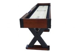 "The X-Treme" Shuffleboard Table in Walnut - available in 9 or 12 foot by Berner Billiards <BR>FREE SHIPPING
