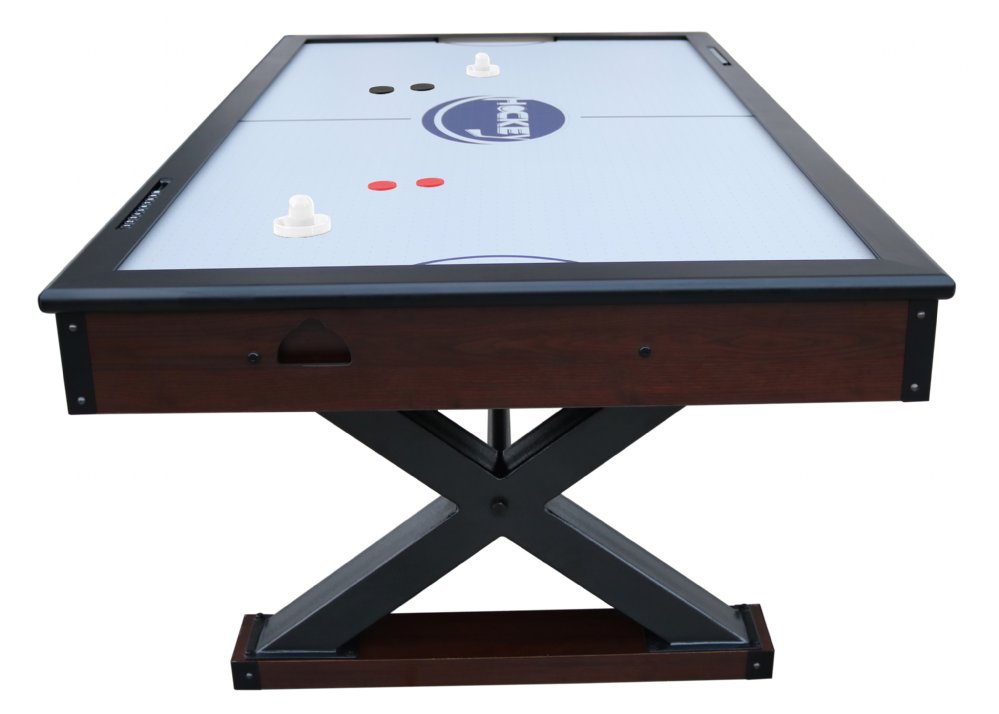 The XTreme 7 foot Air Hockey Table by Berner Billiards in Black (model