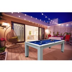 7 foot Esterno Outdoor Pool Table by Imperial<BR>FREE SHIPPING - ON SALE