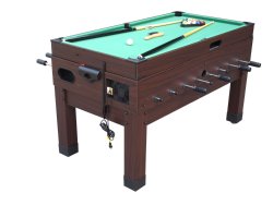 13 in 1 Combination Game Table in Espresso<BR>FREE SHIPPING - ON SALE