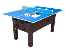 13 in 1 Combination Game Table in Espresso<BR>FREE SHIPPING - ON SALE