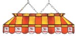 Kansas City Chiefs 40" Rectangular Stained Glass Shade