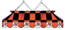 Tampa Bay Buccaneers 40" Rectangular Stained Glass Shade