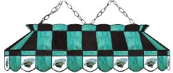 Jacksonville Jaguars 40" Rectangular Stained Glass Shade