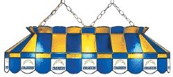 San Diego Chargers 40" Rectangular Stained Glass Shade