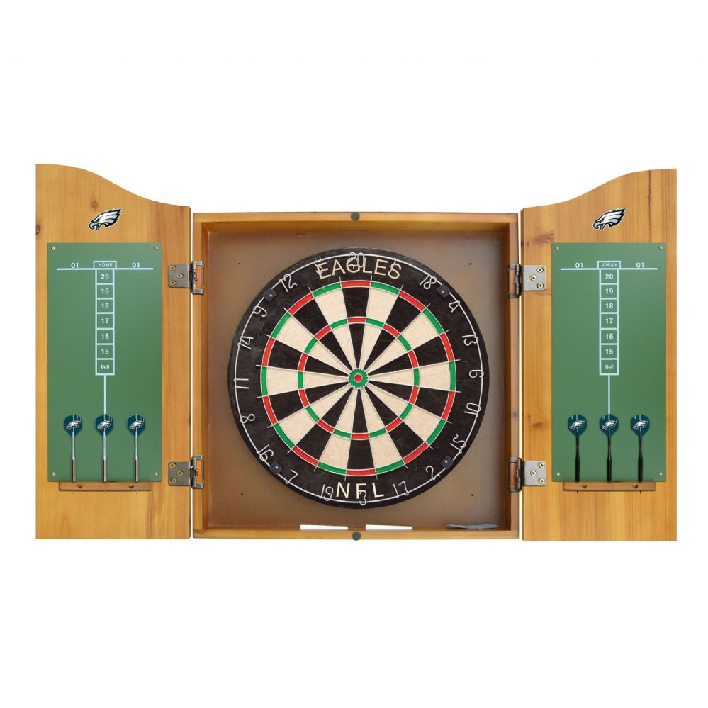 Philadelphia Eagles Dartboard, Darts & Set