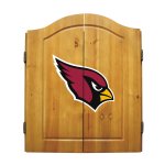 Arizona Cardinals Dartboard, Darts & Cabinet Set