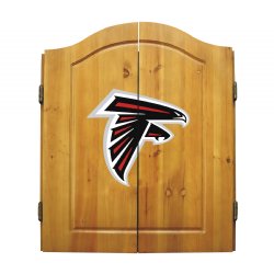 Atlanta Falcons Dartboard, Darts & Cabinet Set