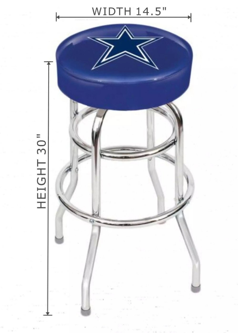 dallas cowboys bar stool covers