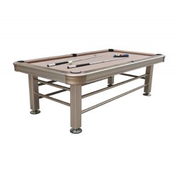 7 foot Outdoor Pool Table in Champagne by Imperial<BR>FREE SHIPPING