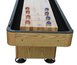 "The Standard" 9 Foot Shuffleboard Table by Berner Billiards in Cherry, Espresso or Black<BR>FREE SHIPPING