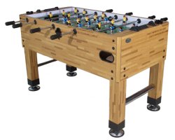 Berner Premium Foosball Table in Butcher Block with both 1 & 3 Man Goalie <br>FREE SHIPPING