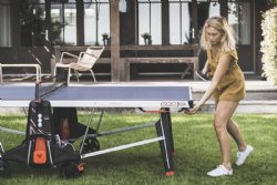 600X Cross Indoor / Outdoor Table Tennis in Black by Cornilleau<BR>FREE SHIPPING