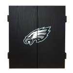 Philadelphia Eagles Fan's Choice Dartboard, Dart & Cabinet Set in Black<BR>FREE SHIPPING