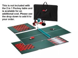 7 foot Pockey 2 in 1 Pool & Air Hockey Table by FatCat <BR>FREE SHIPPING