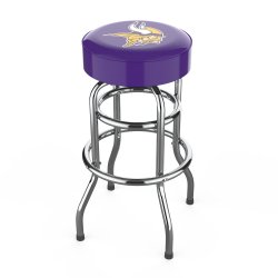 Minnesota Vikings Chrome Pub Bar Stool<BR>FREE SHIPPING