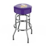 Minnesota Vikings Chrome Pub Bar Stool<BR>FREE SHIPPING